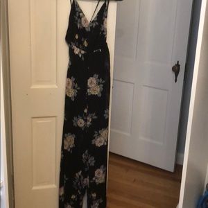 Floral jumpsuit